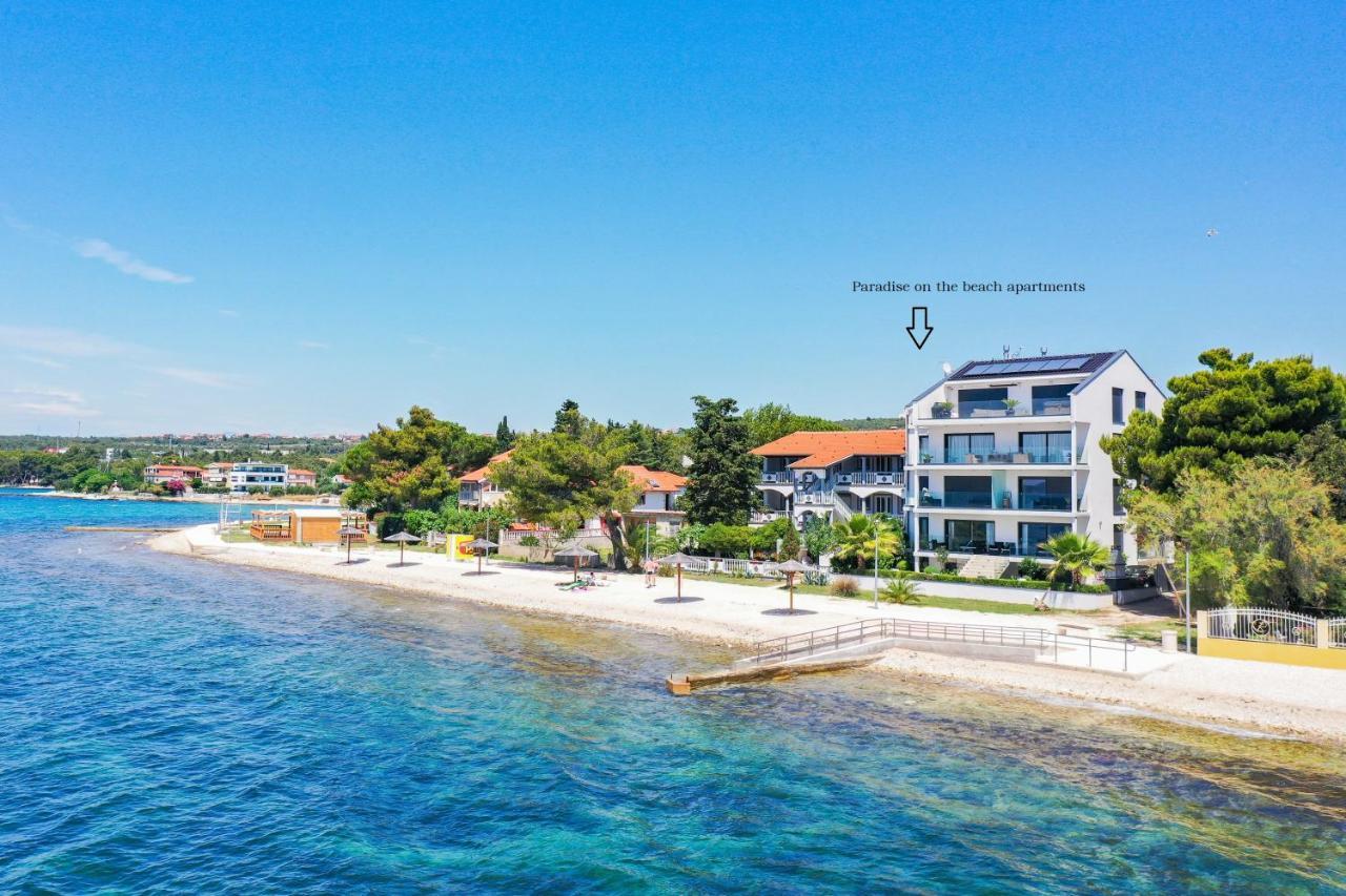 Paradise On The Beach Apartments Bibinje Kültér fotó